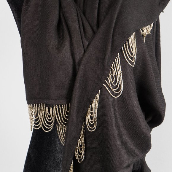 NWT Planet Beaded scarf - large - Picture 5 of 5